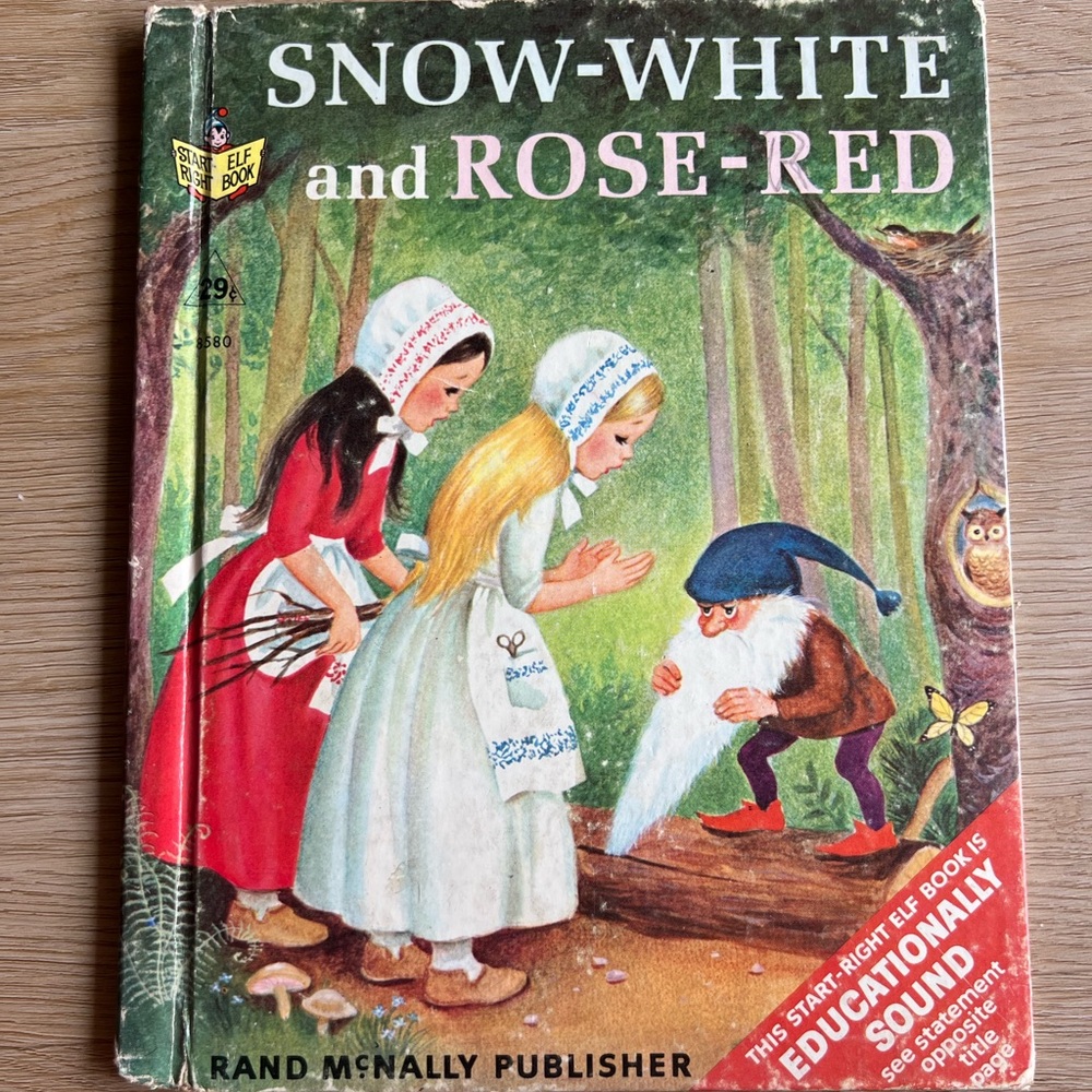 1960s Snow-White and Rose-Red Children's Book